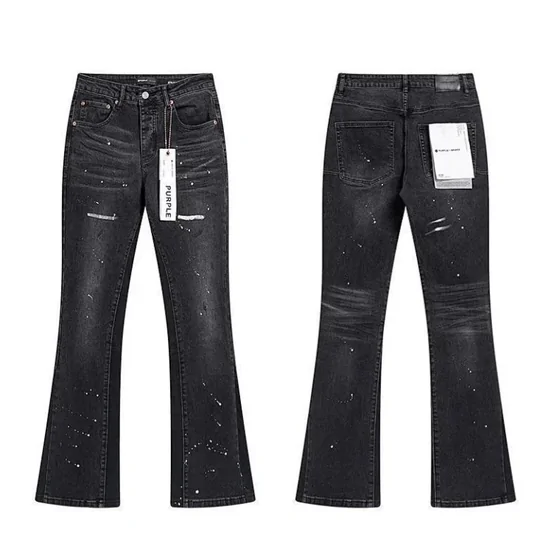 Jeans neri visti davanti e dietro