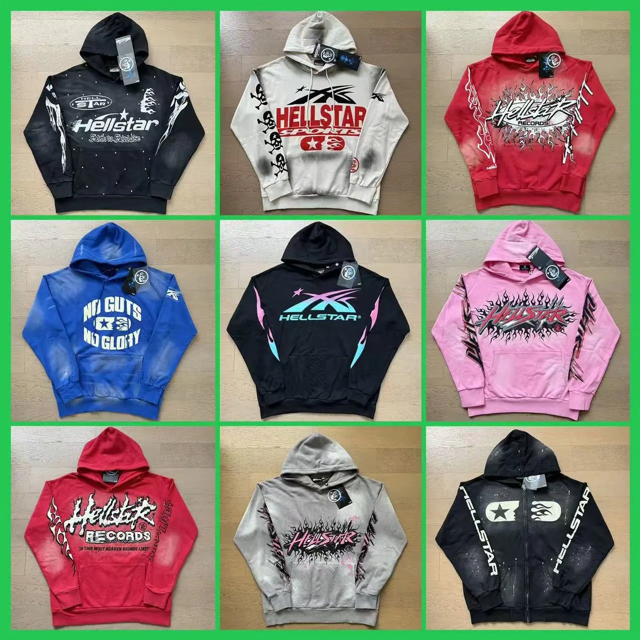 Washed distressed hoodies for men and women, teenagers and couples sweatshirts